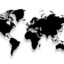 وکتور طرح ضدنور نقشه جهان