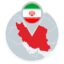 وکتور طرح نقشه و پرچم ایران