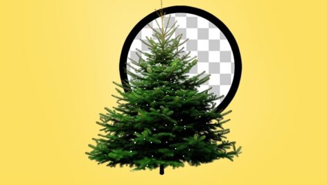 تصویر PNG طرح درخت کریسمس