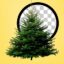 تصویر PNG طرح درخت کریسمس