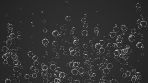وکتور تصویرسازی مجموعه حباب آب