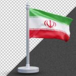 تصویر PNG پرچم ایران طرح رومیزی