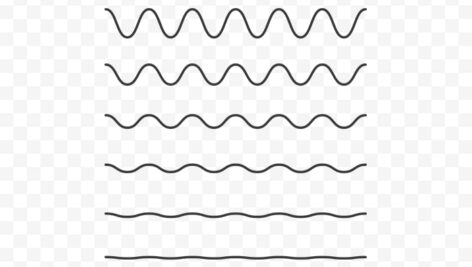 تصویر PNG مجموعه خط و خطوط منحنی