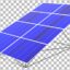 تصویر PNG طرح سه بعدی پنل خورشیدی
