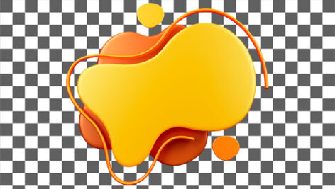 تصویر PNG طرح شیپ زرد و نارنجی
