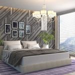 illustration bedroom interior Top