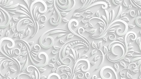 وکتور پترن اسلیمی طرح گلدار