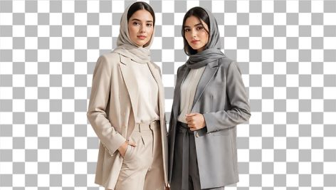 تصویر PNG دختر ایرانی مدل طرح تبلیغ بوتیک لباس زنانه