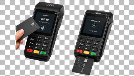 تصویر PNG دستگاه کارتخوان یا دستگاه پوز