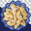 دانلود عکس PNG قطاب یزدی دوربری شده | المان گرافیکی سوغات یزد بدون پس‌ زمینه