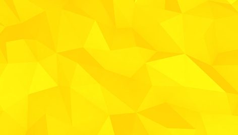 تصویر استوک پس زمینه هندسی زرد درخشان با سبک Low Poly مدرن