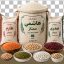 دانلود PNG کیسه برنج ایرانی و حبوبات | عکس دوربری شده محصولات غذایی