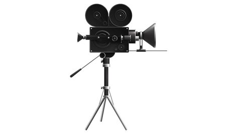 فایل وکتور دوربین فیلمبرداری قدیمی سینمایی EPS | طرح سه بعدی دوربین رترو روی سه پایه 6 دانلود لایه باز وکتور دوربین فیلمبرداری قدیمی EPS | دوربین سینمایی رترو سه بعدی