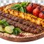 دانلود عکس دوربری شده دیس کباب کوبیده و جوجه کباب PNG | المان غذای سنتی ایرانی